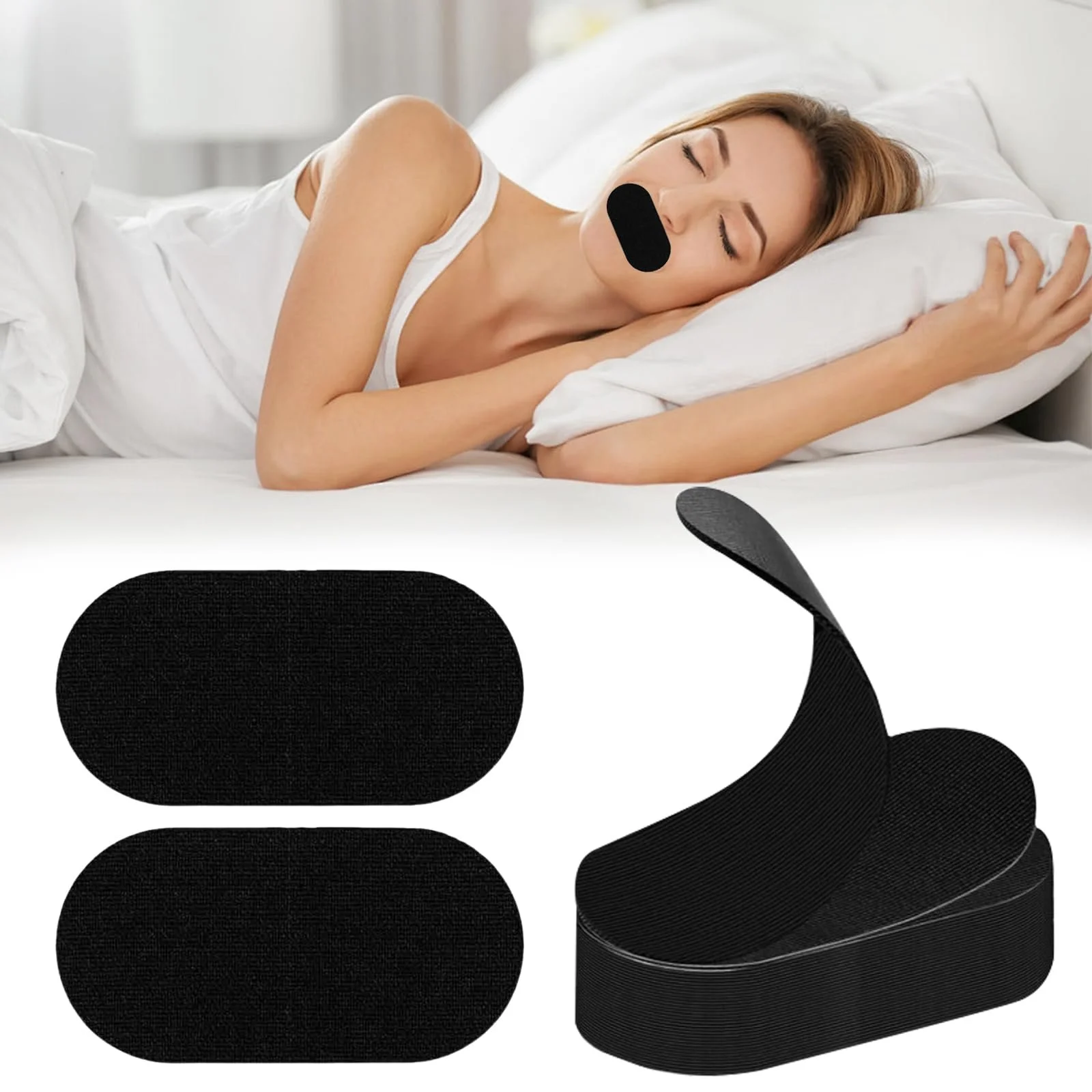 Смужки для рота від хропіння (90 шт.), фото №1