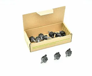 Капельница Plug&Rain XB-10PC компенсированная 3.8 л/ч черная 10 шт. - Фото 1