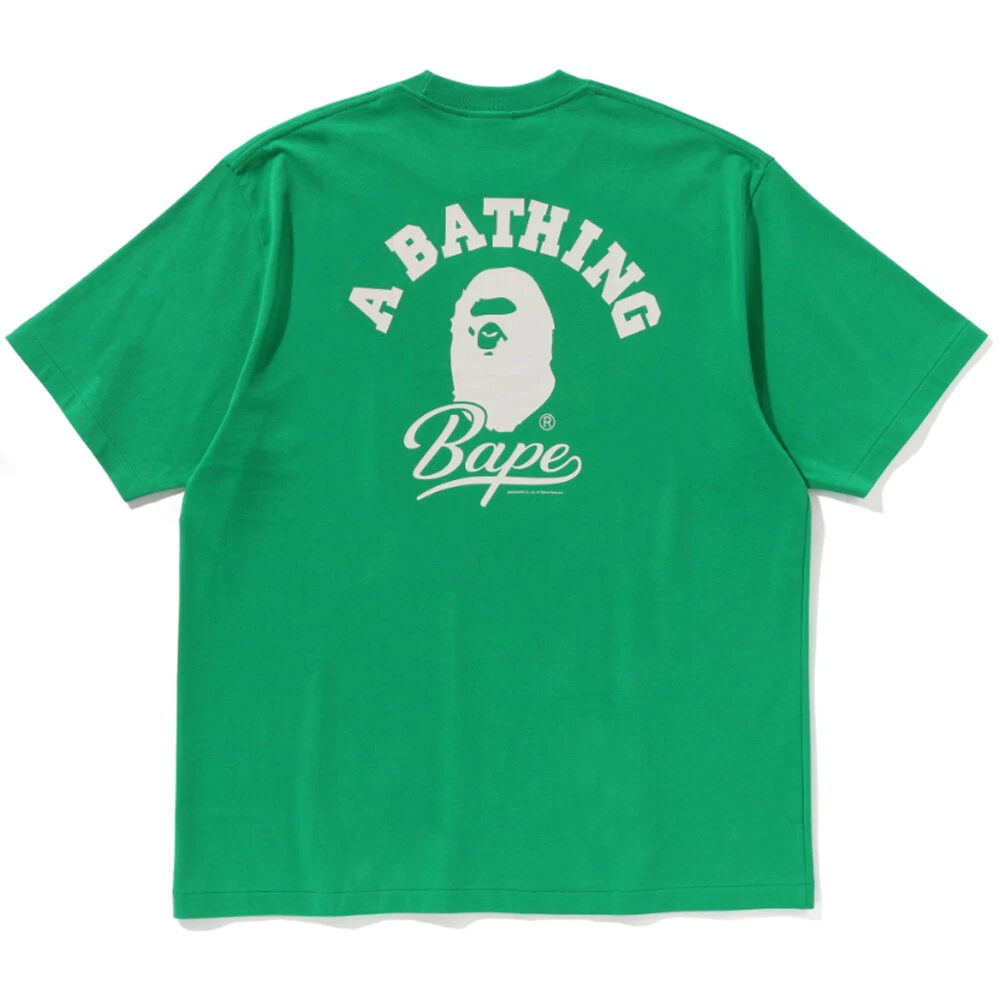 Футболка A BATHING APE CURSIVE COLLEGE LOGO RELAXED FIT XL, фото №2