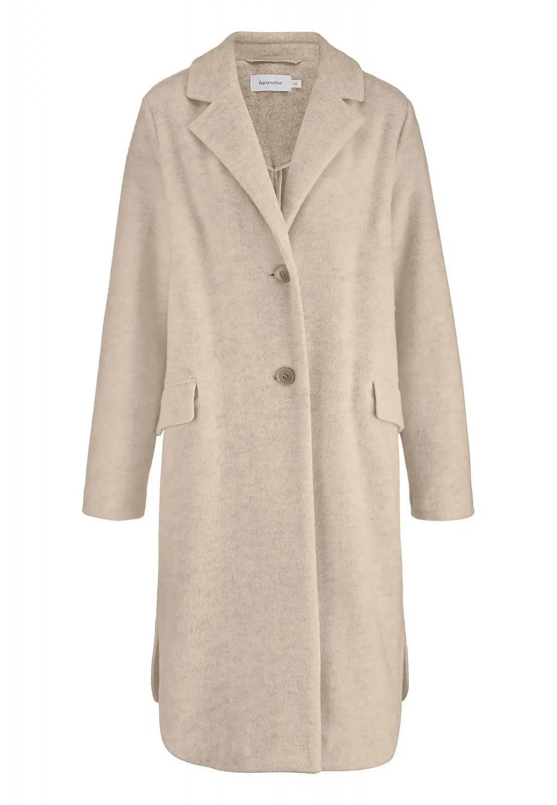 Пальто hessnatur Wollfleece Regular з органічної мериносової вовни з органічною бавовною, фото №1 Пальто hessnatur Wollfleece Regular з органічної мериносової вовни з органічною бавовною, фото №1