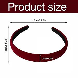 Набор бархатных обручей на голову (2 шт.) synthetic.ua - Фото 1