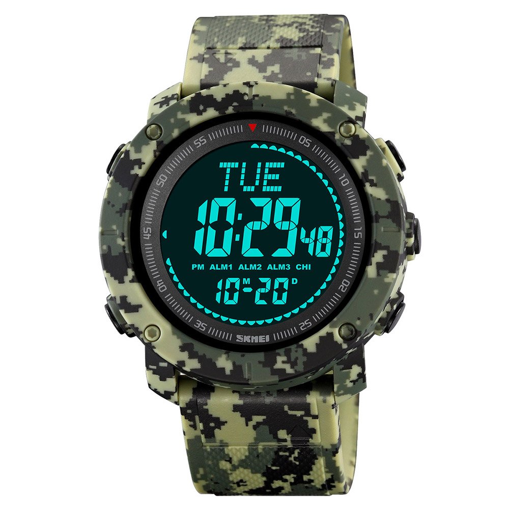 Годинник Skmei 2095CMGN Camo Green Compass, фото №2