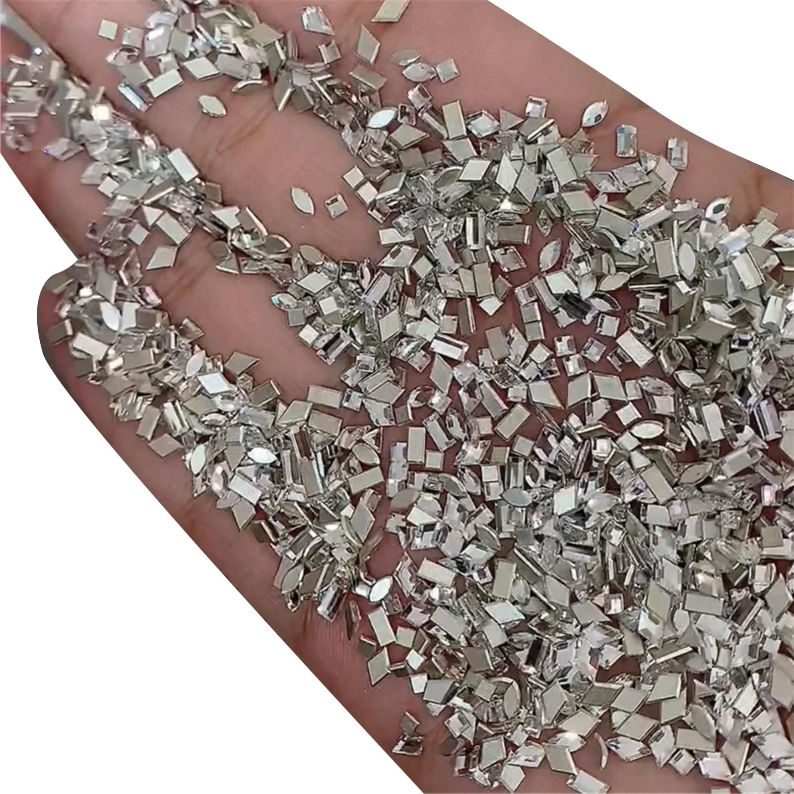 Стразы 100 шт. Декоративные аксессуары для ногтей Простые в установке и удалении, фото №5