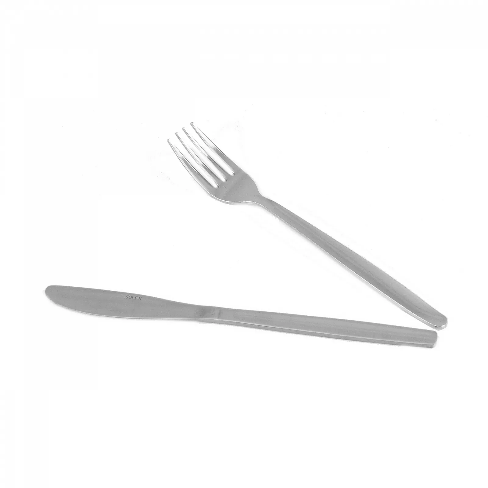 Набір столових приборів Solex TM 80 Canteen, 48 предметів для 24 осіб (ніж столовий та виделка столова), фото №1 Набір столових приборів Solex TM 80 Canteen, 48 предметів для 24 осіб (ніж столовий та виделка столова), фото №1