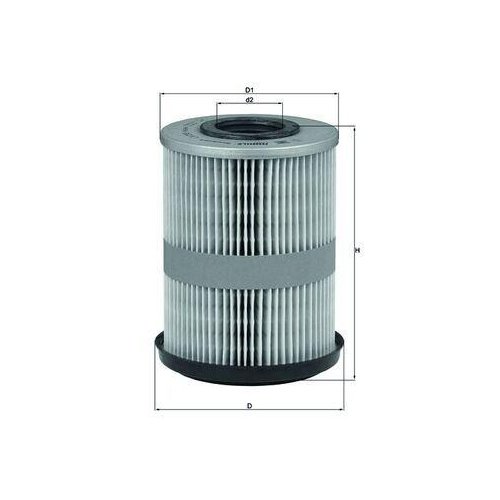 Повітряний фільтр KNECHT LX 293 для FARYMANN DIESEL, фото №2