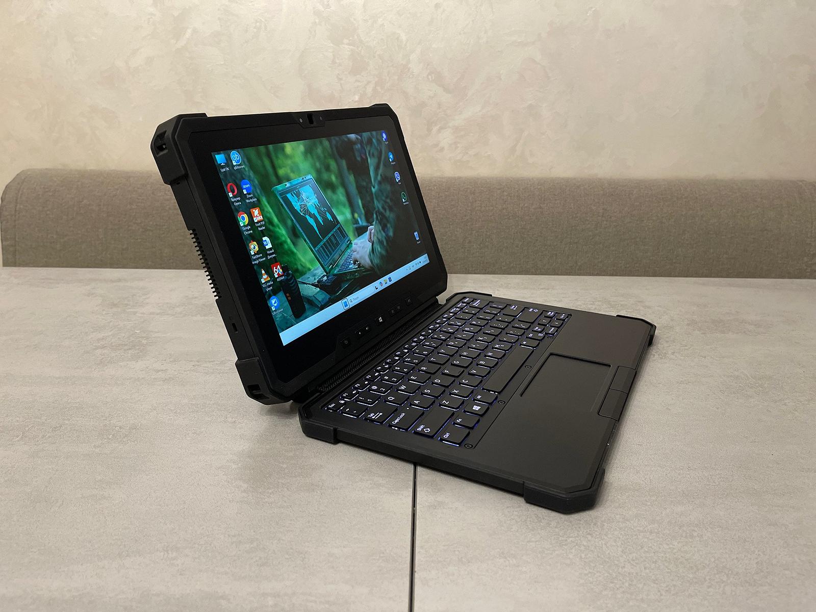 Захищений планшет Dell 7212 Rugged, 11.6" FHD, i7-7600U, 16GB, 256GB, клавіатура, стилус, фото №4