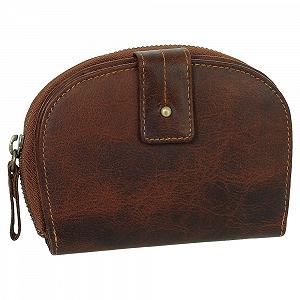 Кошелек женский кожаный Luxury Brown, 13.5 см - Фото 1