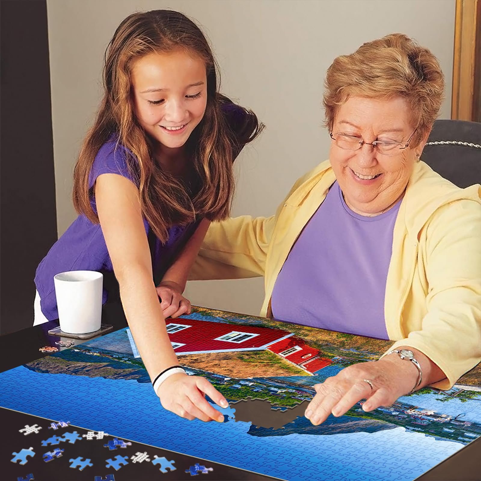 Пазл HUADADA Norway Lofoten 1000 деталей, фото №5