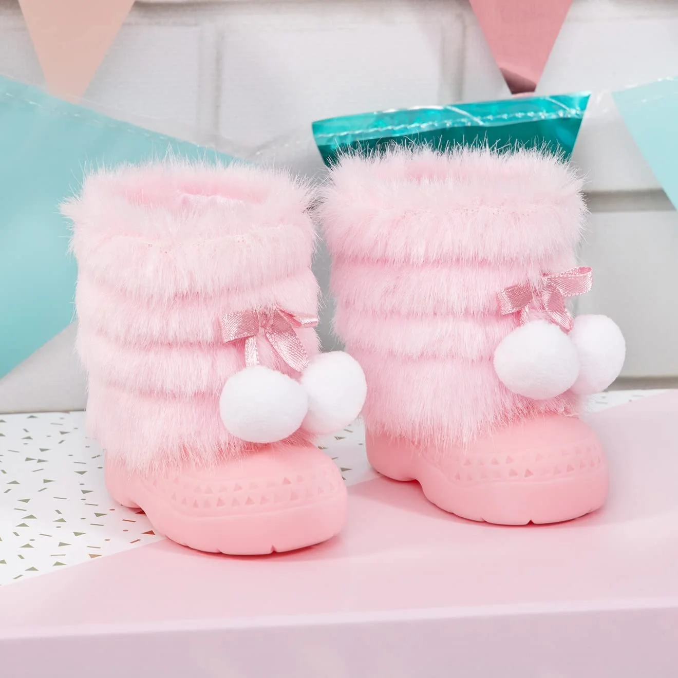 Черевики Bayer Design 73101AA для ляльок до 42 см рожеві, фото №3