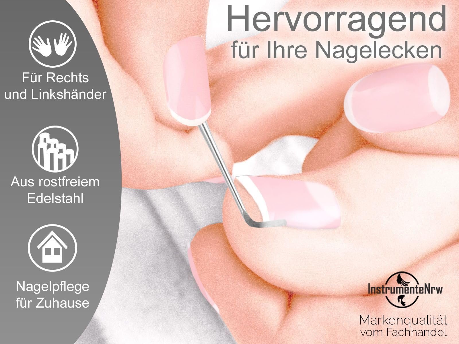 Інструмент для догляду за нігтями Corner Lifter Cosmetic Instrument, фото №3 Інструмент для догляду за нігтями Corner Lifter Cosmetic Instrument, фото №3