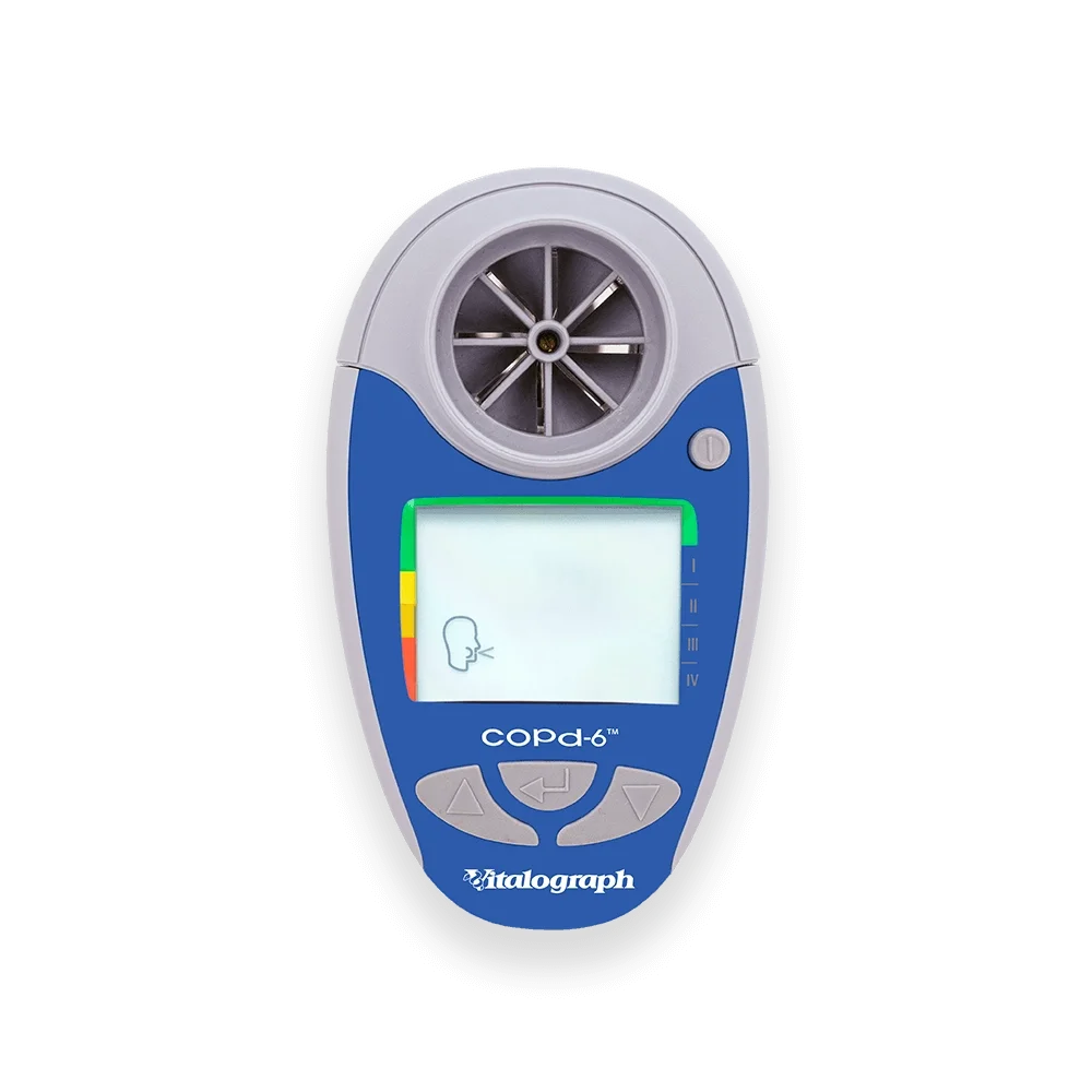 Пікфлометр електронний Vitalograph COPD-6 Сірий, фото №2 Пікфлометр електронний Vitalograph COPD-6 Сірий, фото №2
