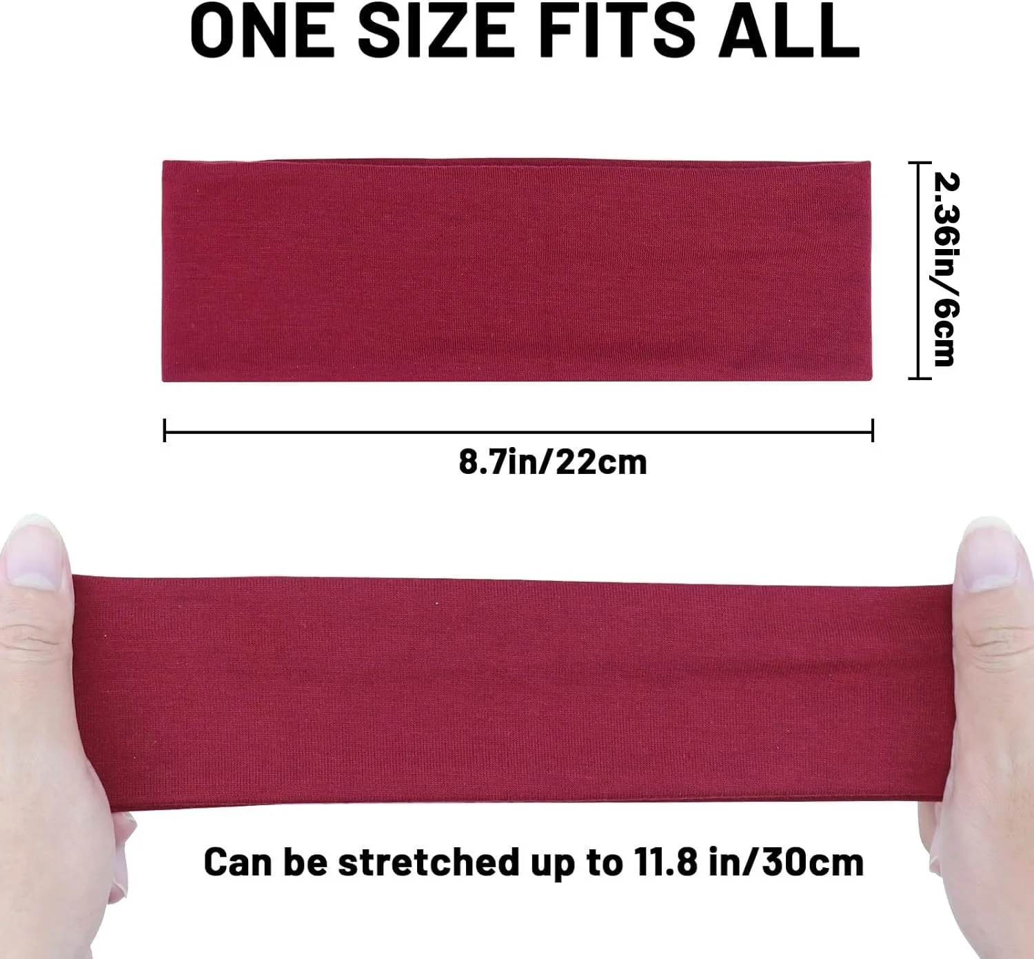 Спортивна Жіноча Пов'язка на Голову , Набір 8 шт., фото №8