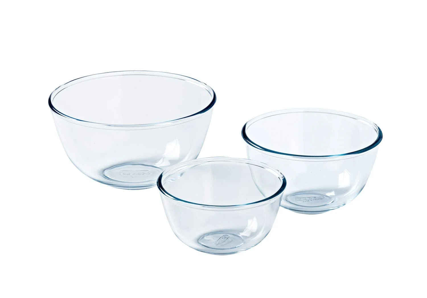 Набор салатников Pyrex 8023509 Набор из 3 шт. Стеклянные 0.5 л 1 л 2 л Прозрачные, фото №1 Набор салатников Pyrex 8023509 Набор из 3 шт. Стеклянные 0.5 л 1 л 2 л Прозрачные, фото №1