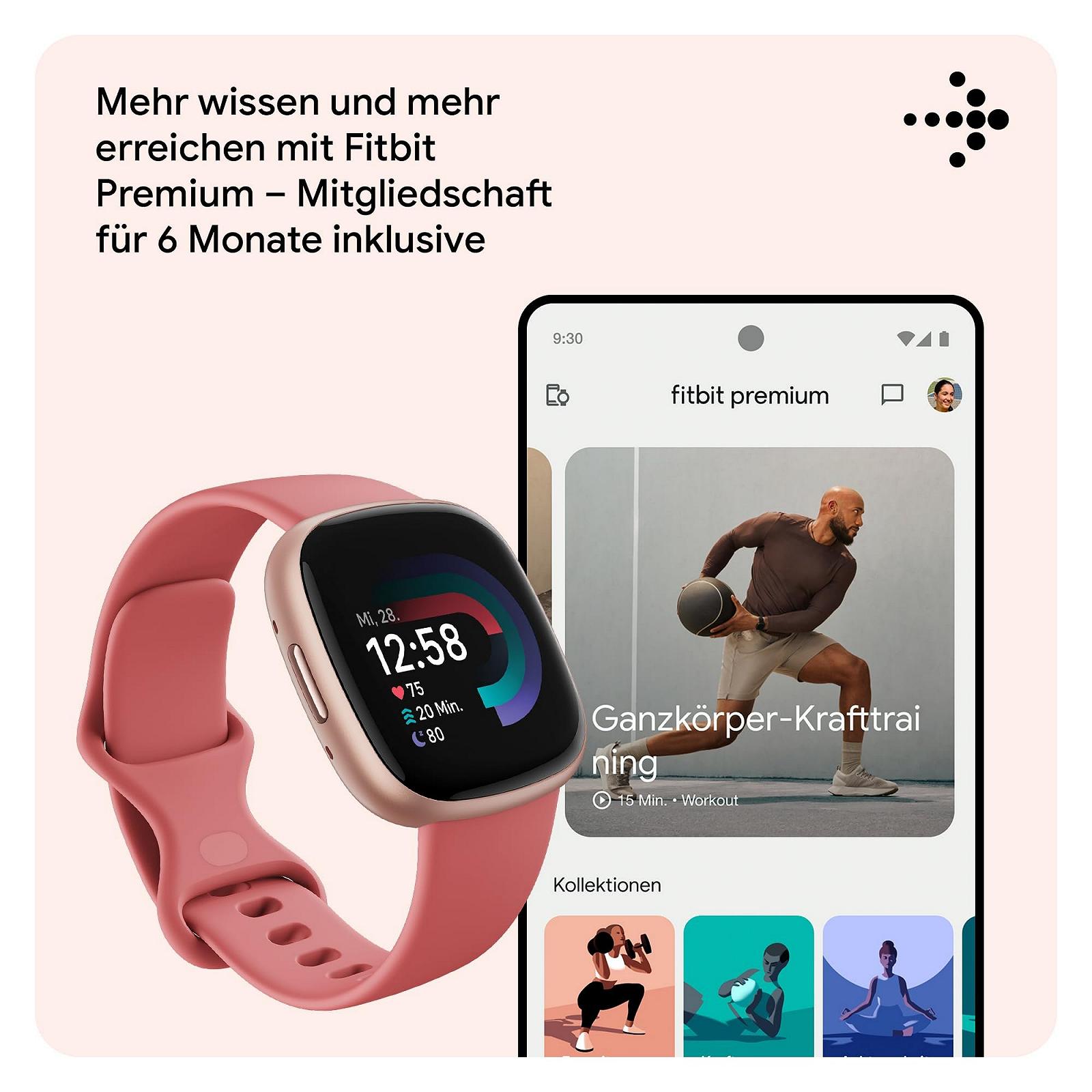 Смарт-годинник Google Fitbit Versa 4, фітнес-трекер з вбудованим GPS та функцією телефону, 6+ днів роботи від акумулятора, 40+ режимів тренувань, сумісні з Android/iOS, фото №7