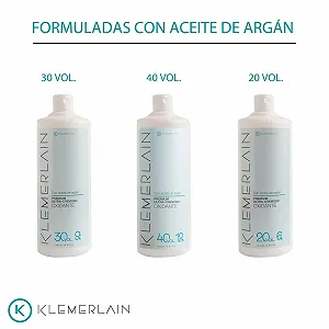 Крем-фарба для волосся KLEMERLAIN з киснем. Ультракремовий окислювач для волосся. Стійке фарбування волосся. Веганський. Фарба для волосся - 1000 мл (20 Vol., 6%) synthetic.ua - Фото 1