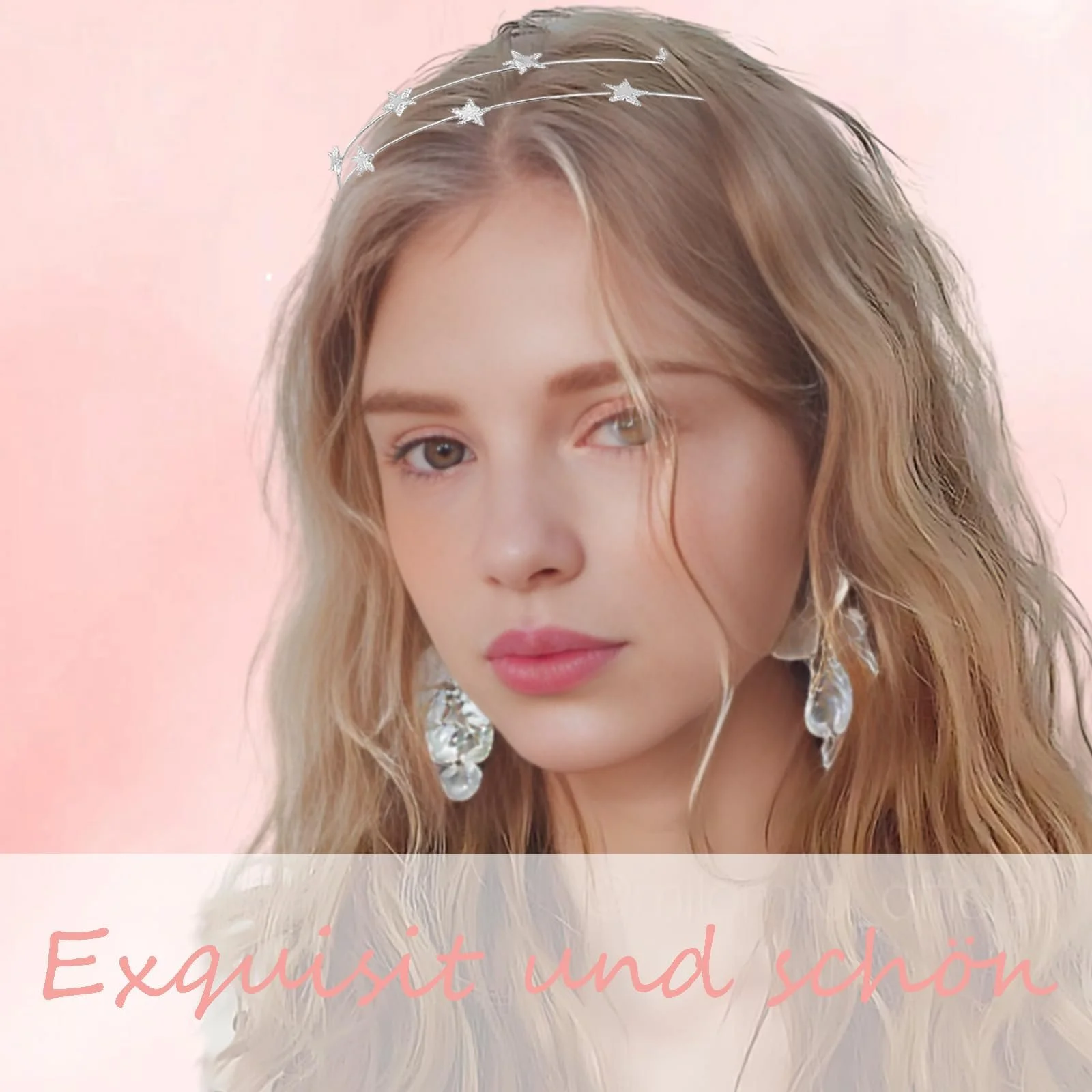 Обруч для волос Звезды с блестящими стразами, фото №5 Обруч для волос Звезды с блестящими стразами, фото №5