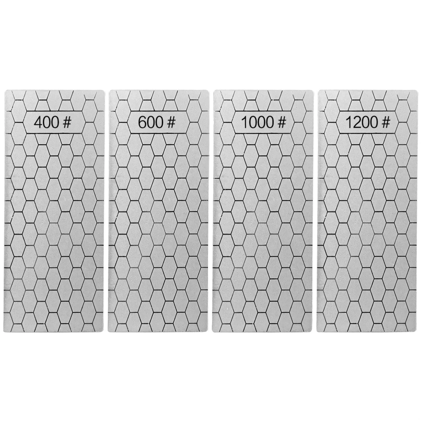 Набір точильних каменів 4 шт. 400 600 1000 1200 грит прямокутні з лазерним гравіюванням, фото №1 Набір точильних каменів 4 шт. 400 600 1000 1200 грит прямокутні з лазерним гравіюванням, фото №1