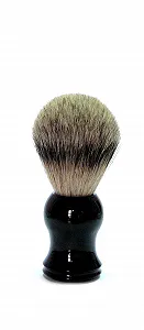 Помазок для бритья Slicker Hair Gold Badger Plastic handle 1 шт - Фото 1