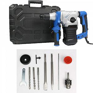 Перфоратор Бесщеточный Тяжелый Демонтажный Электрический Молоток 1500W Комплект - Фото 1