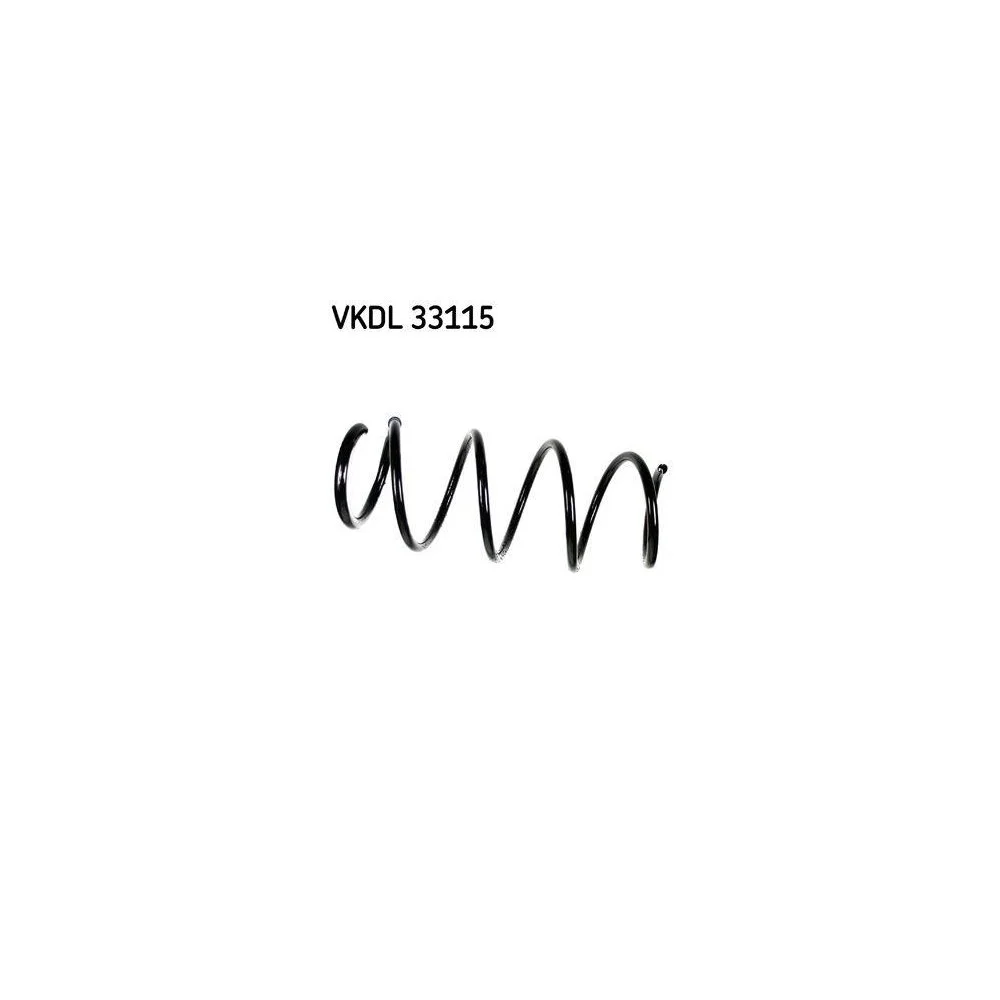 Пружина підвіски SKF VKDL 33115 для RENAULT, передня вісь, фото №1