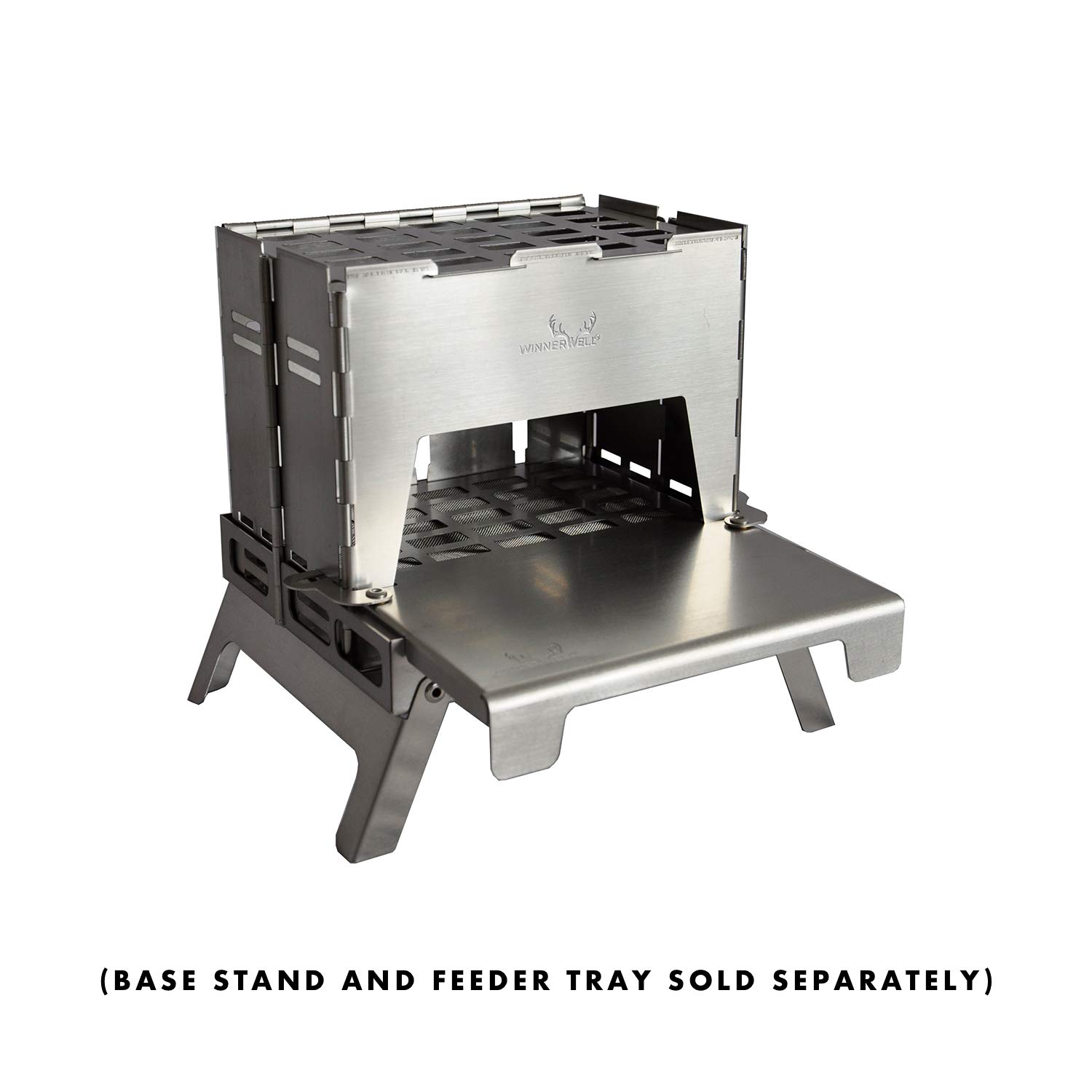 Пічка Winnerwell Titanium Flatfold Backpack Дерев'яна Титан Ультралегка, фото №4