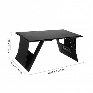 Подставка для ноутбука Sewroro Klappbarer из высококачественной HD-платы, портативный Lapdesk с стабильной поверхностью, многофункциональный как прикроватный столик для ноутбука, письма и еды, компактный synthetic.ua - Фото 1