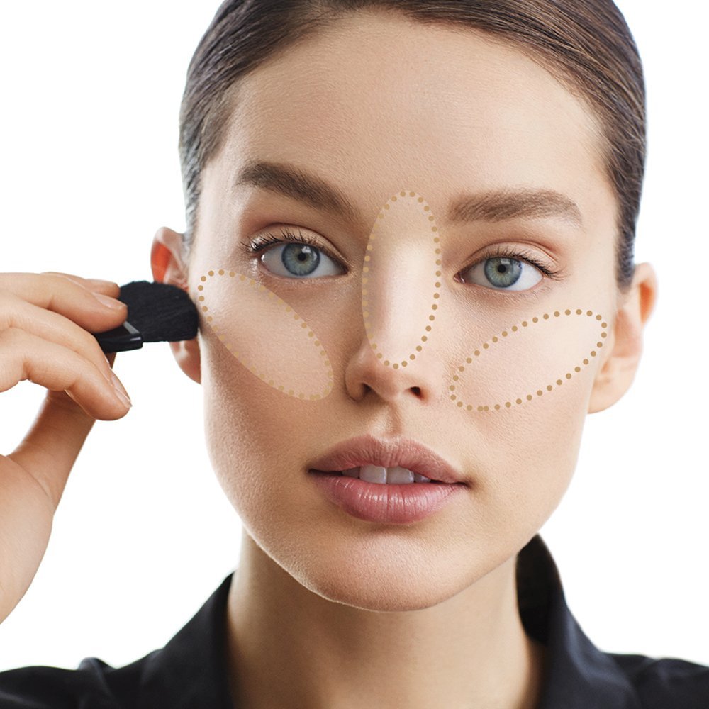 Пудра Maybelline New York Face Studio Master Sculpt світло-середній, фото №4