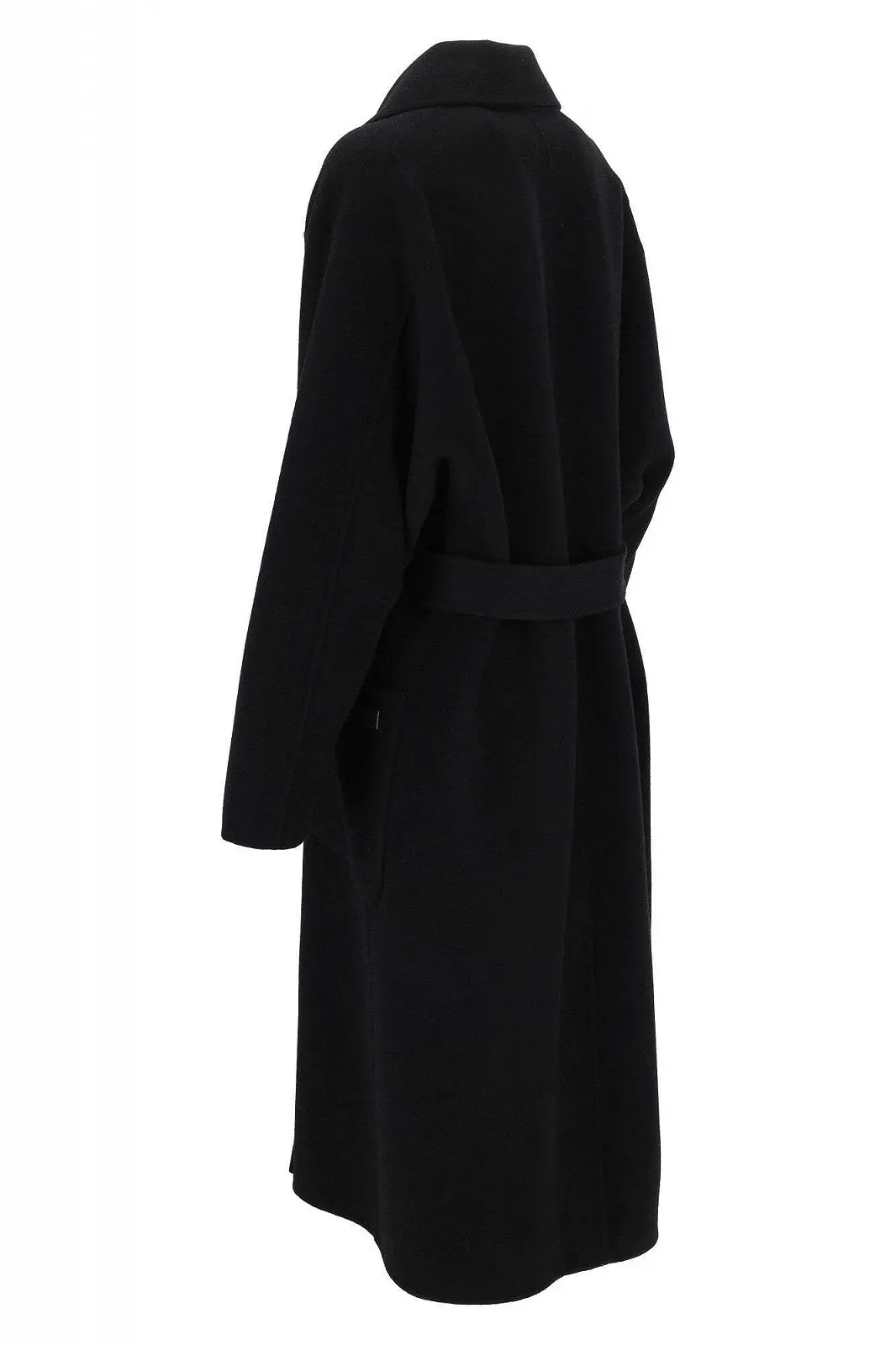 Пальто Elisabetta Franchi CP54D46E2 Черный, фото №3 Пальто Elisabetta Franchi CP54D46E2 Черный, фото №3