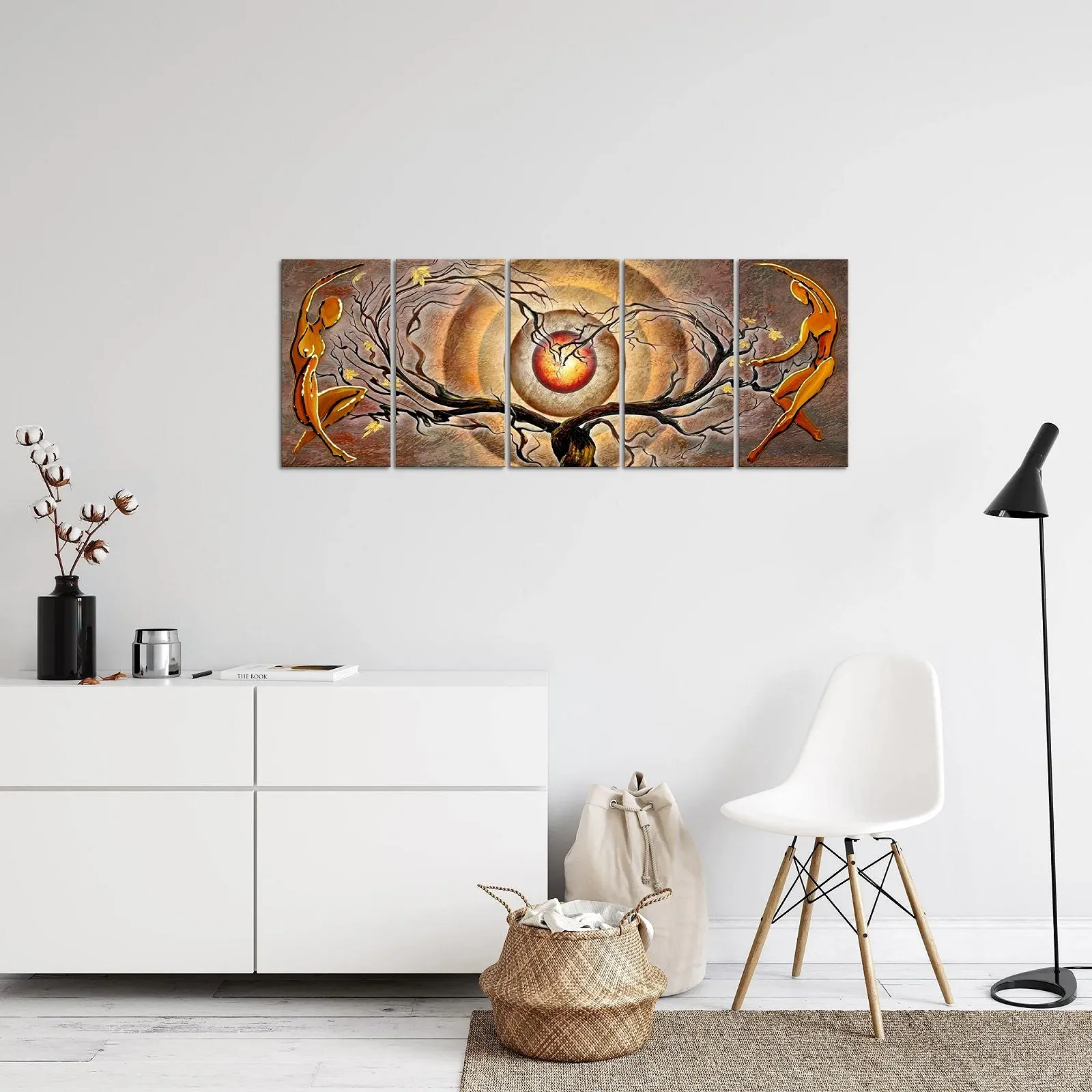 Картина настінна Runa Art 300856a Abstract Figures флізелінове полотно, фото №3 Картина настінна Runa Art 300856a Abstract Figures флізелінове полотно, фото №3