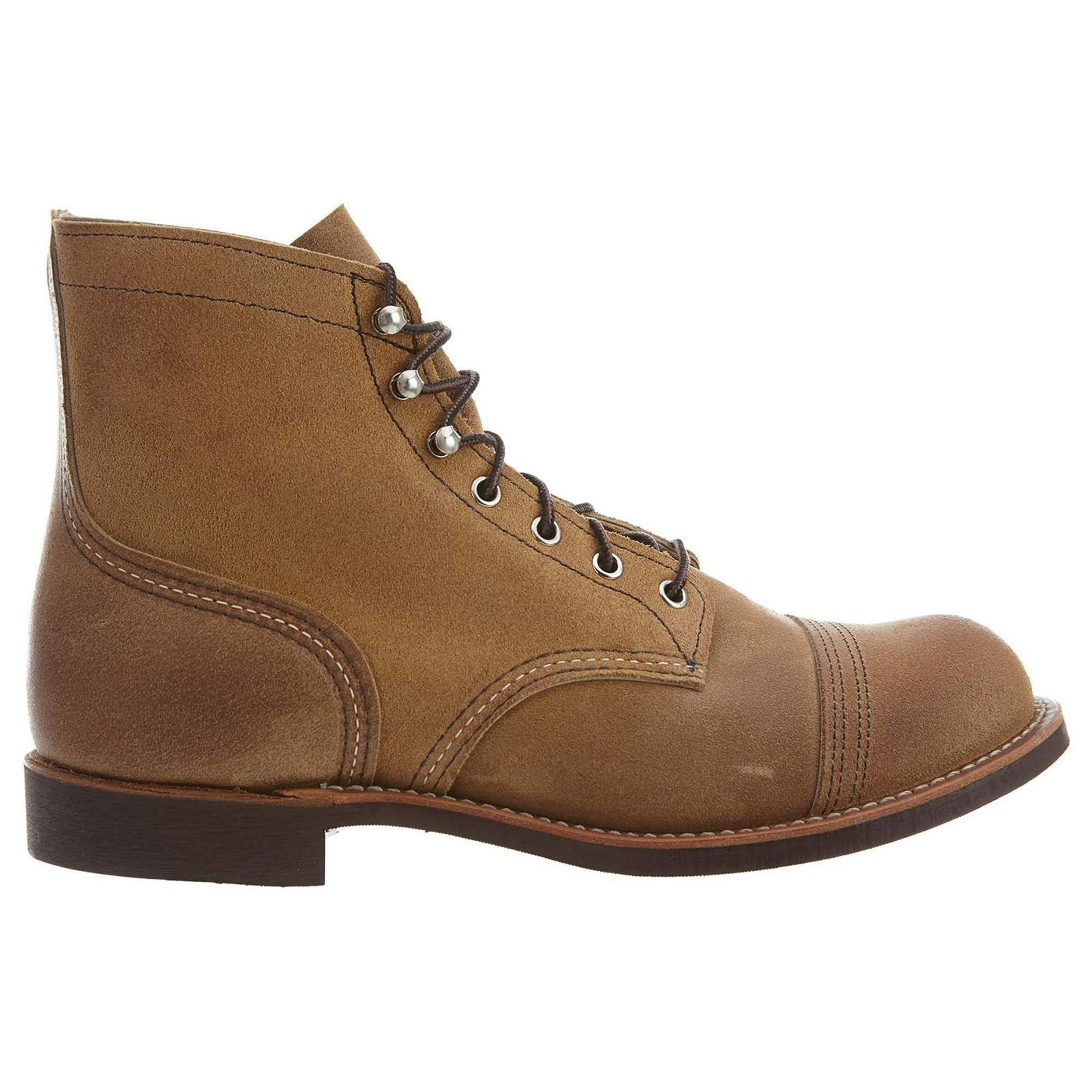 Мужские Ботинки Red Wing Iron Ranger Кожаные Медно-Коричневые, 43.5 EU, фото №5