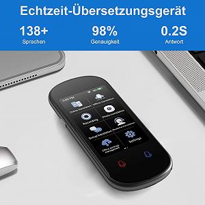 Перекладач Мови AI Миттєвий для 138 Мов, Портативний Двосторонній synthetic.ua - Фото 1