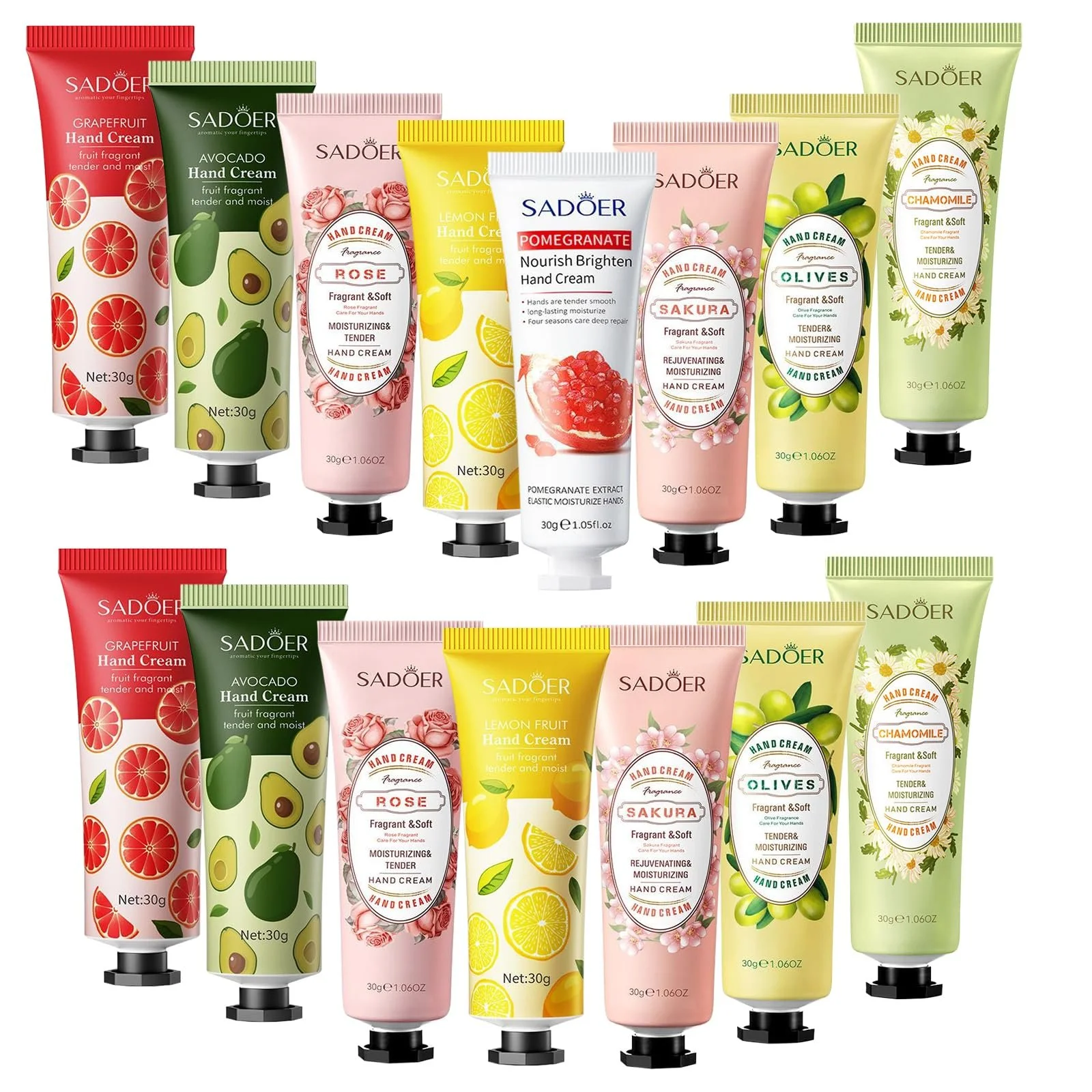 Набор мини-кремов для рук (15 шт.), фото №1