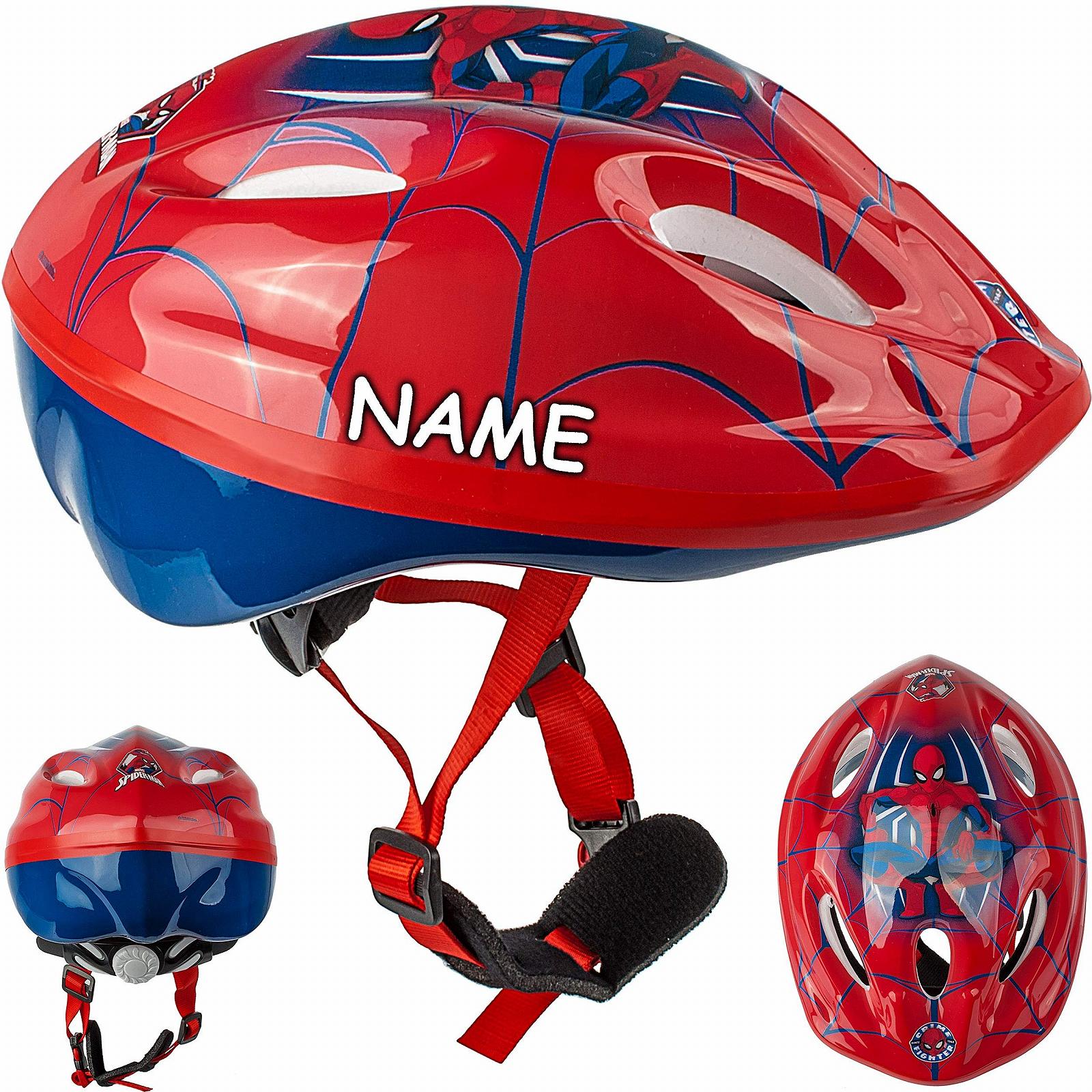 Детский шлем Spyderman alles-meine.de GmbH, размер 52-56 см, регулируемый, фото №4