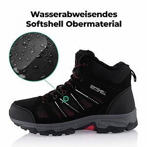 Черевики Fusskleidung Зимові для походів Унісекс з теплою підкладкою Softshell synthetic.ua - Фото 1