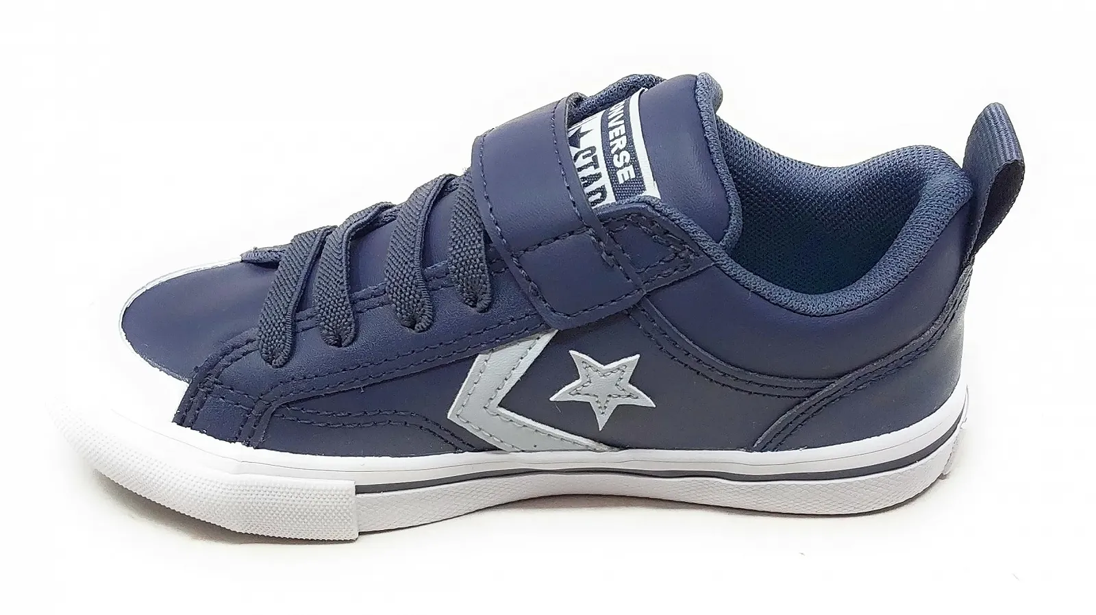 Дитячі Кросівки Converse PRO Blaze A14372C Синьо-білі з Еластичною Стрічкою та Застібкою, фото №3