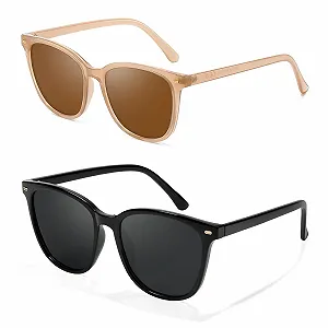 Сонцезахисні окуляри Жіночі Поляризовані Класичні SIPHEW UV400, 2 шт - Фото 1