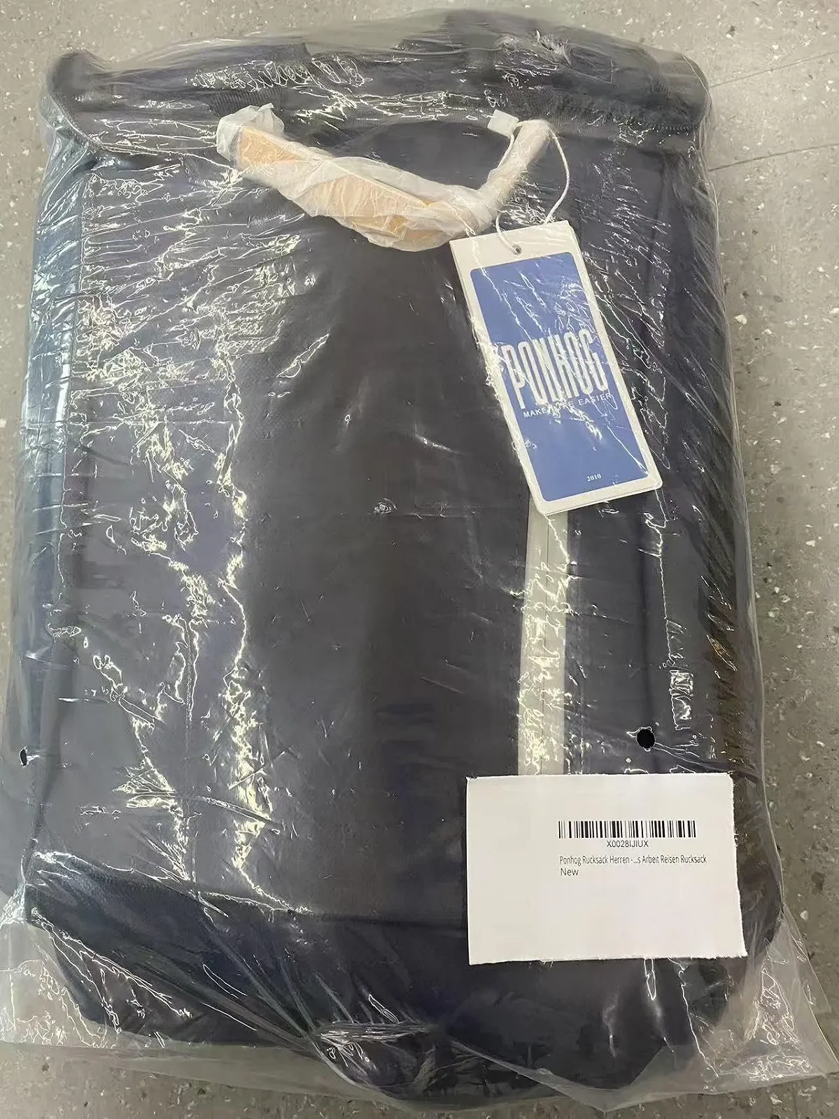 Рюкзак для ноутбука 17" великий для подорожей та бізнесу Navy Blue, фото №7 Рюкзак для ноутбука 17" великий для подорожей та бізнесу Navy Blue, фото №7