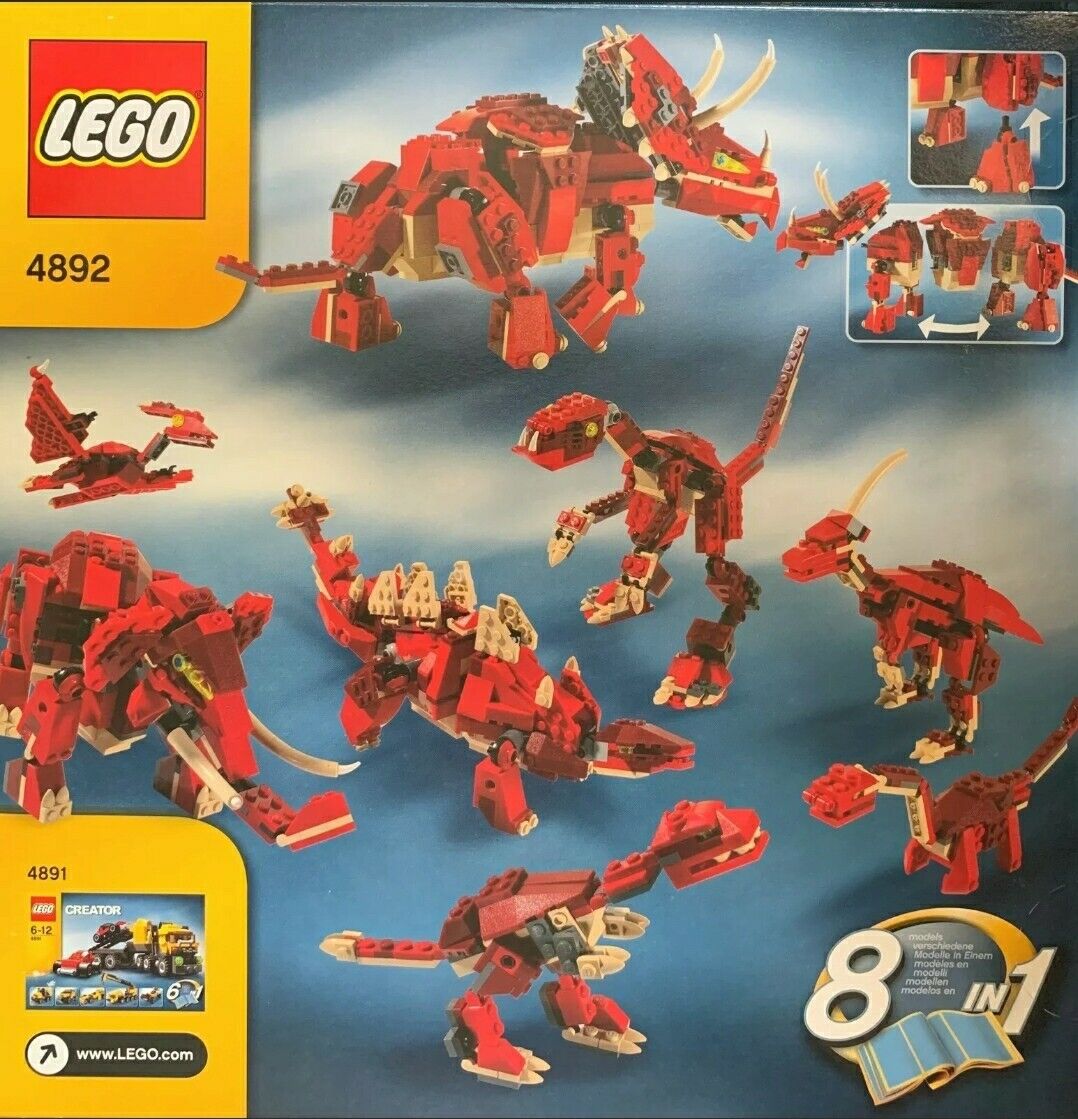 Детский конструктор LEGO Creator Prehistoric Power Доисторическая сила (4892), фото №2