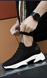 Кросівки ILESTDG Elevateshoes для чоловіків з піднятою підошвою 4-10 см, сітчасті, легкі, для бігу - Фото 1