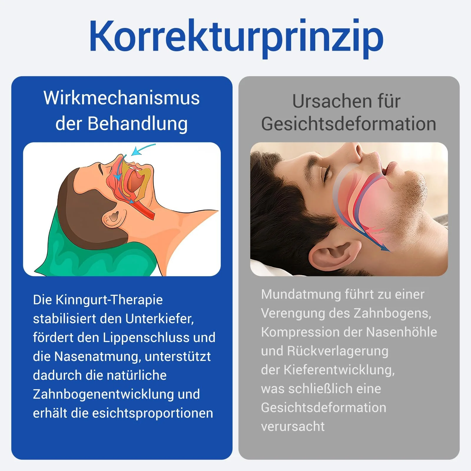 Ремінець для підборіддя проти хропіння, дихаючий регульований стопор, фото №3