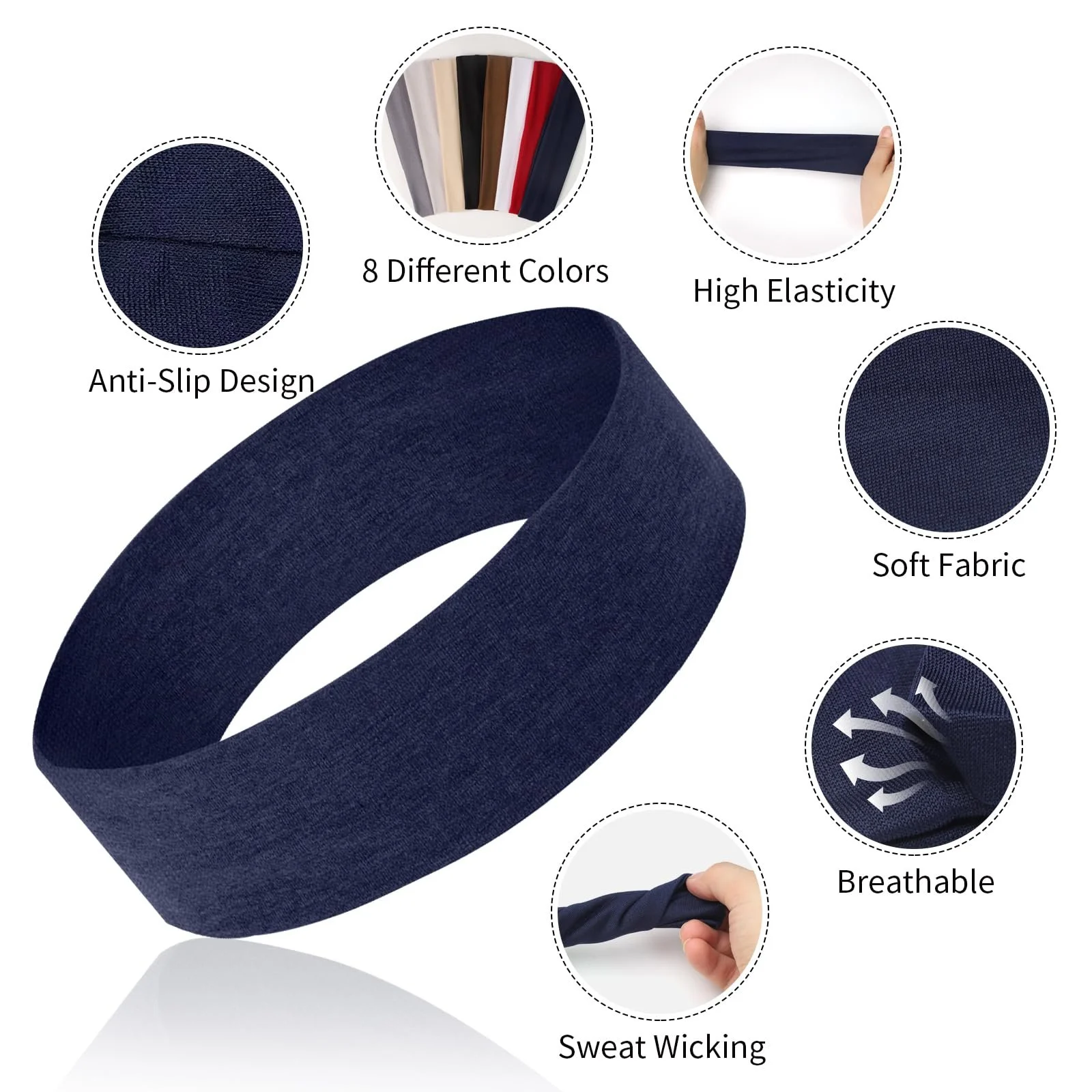 Пов'язки на голову для йоги, фото №4