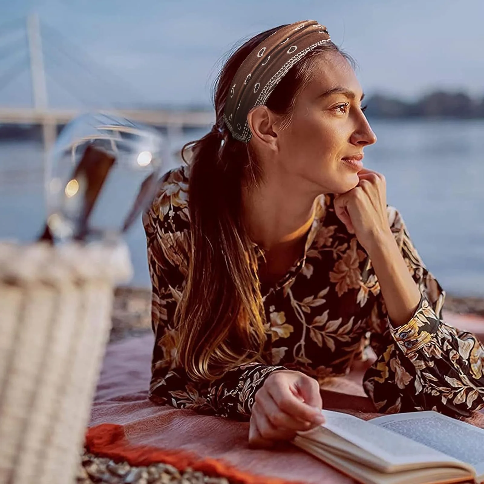 Пов'язка на голову Kavya для жінок, фото №3