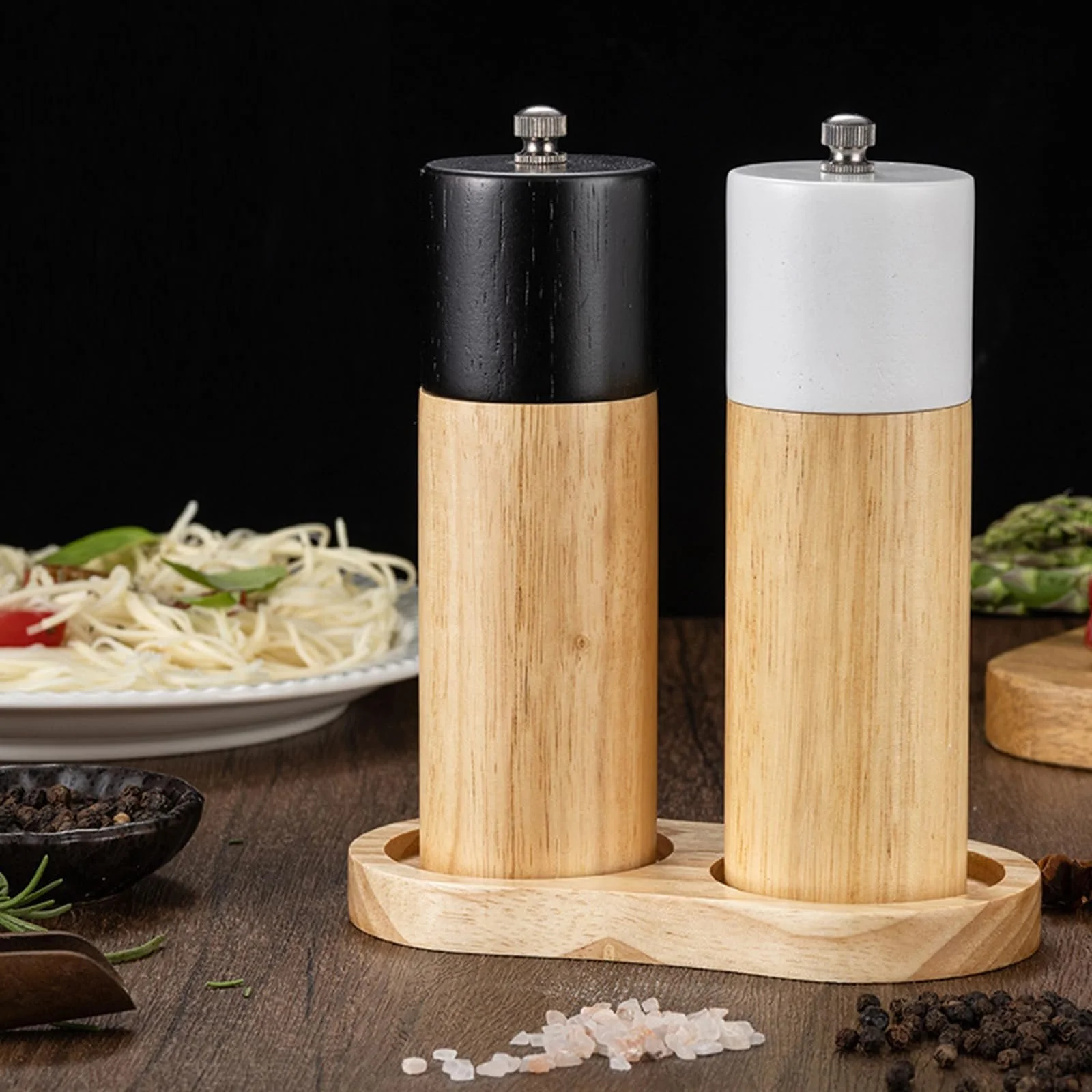 Мельница для специй Деревянная Черная, фото №2 Мельница для специй Деревянная Черная, фото №2