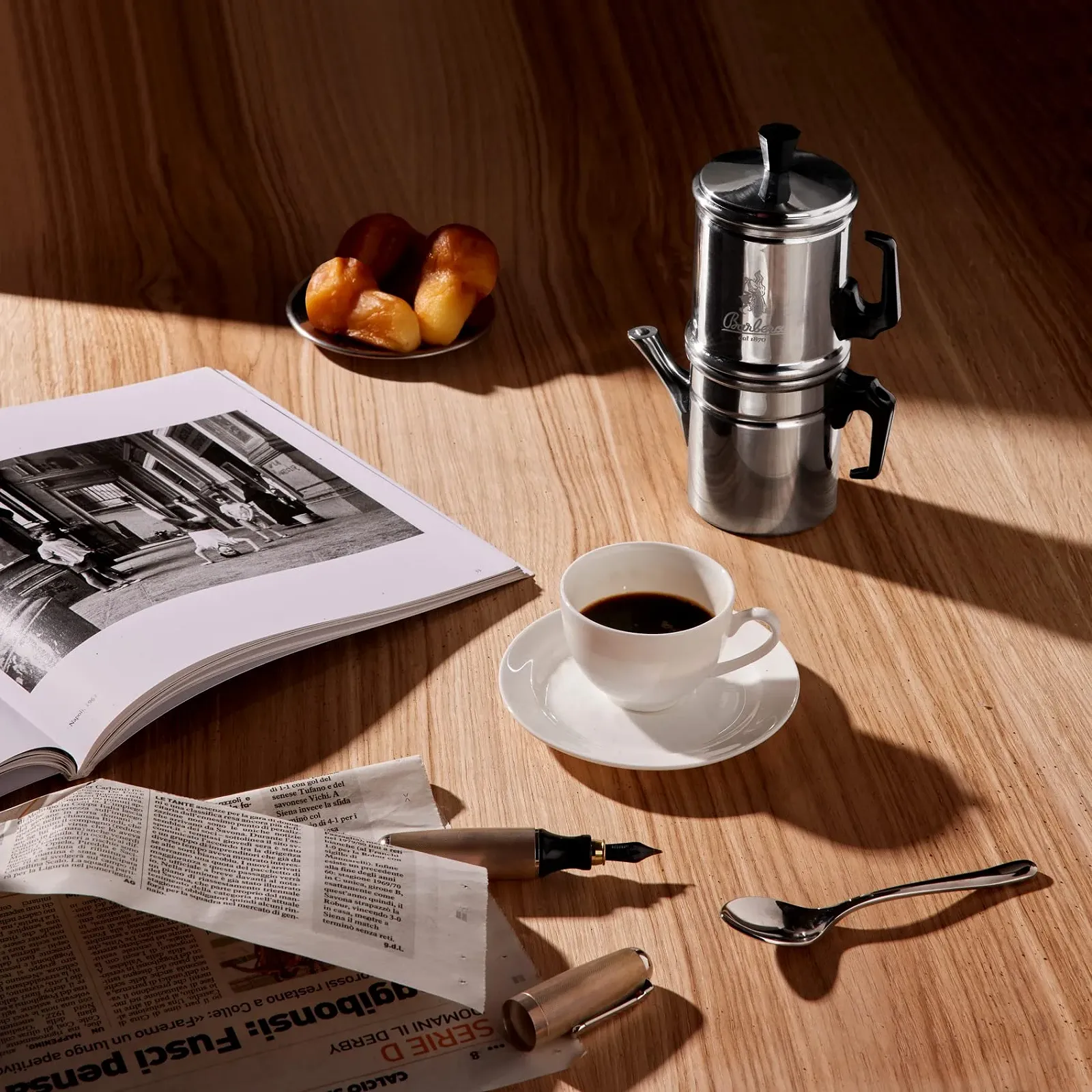 Неаполітанський кавник Мока Caff Barbera, фото №4