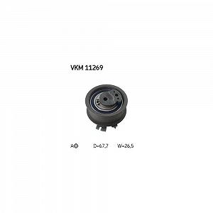Натяжний ролик зубчастого ременя SKF VKM 11269 для AUDI SEAT SKODA VW, лівий - Фото 1