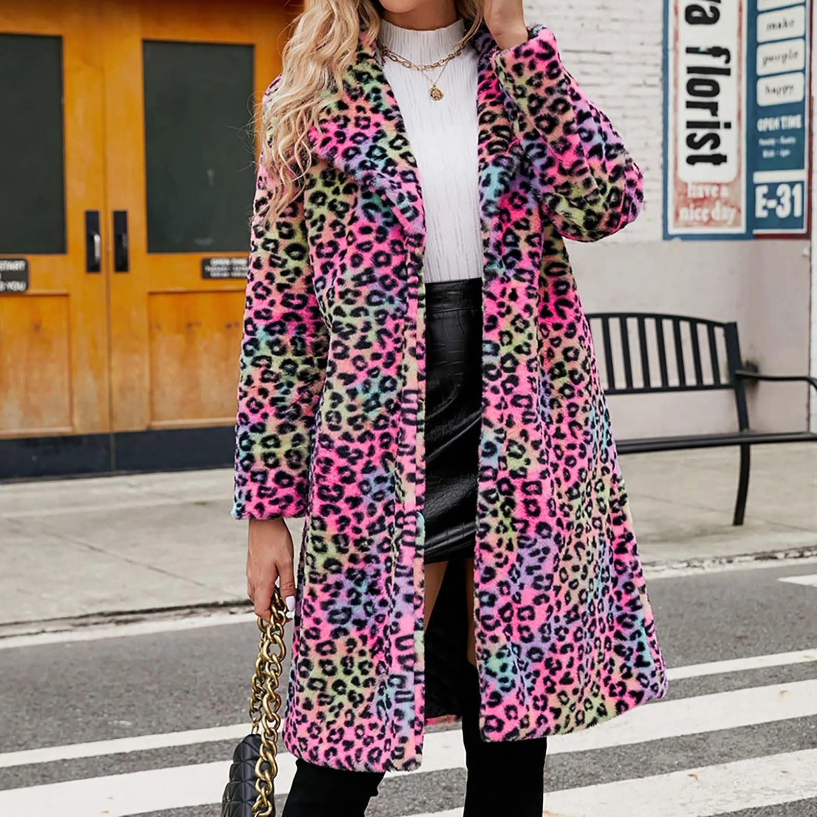 Женская Куртка из искусственного меха, фото №6 Женская Куртка из искусственного меха, фото №6