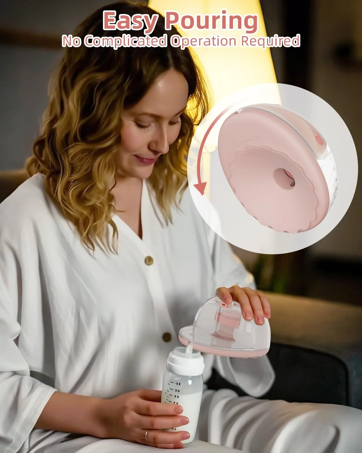 Молокоотсос электрический Wagxoey Pink, фото №5 Молокоотсос электрический Wagxoey Pink, фото №5