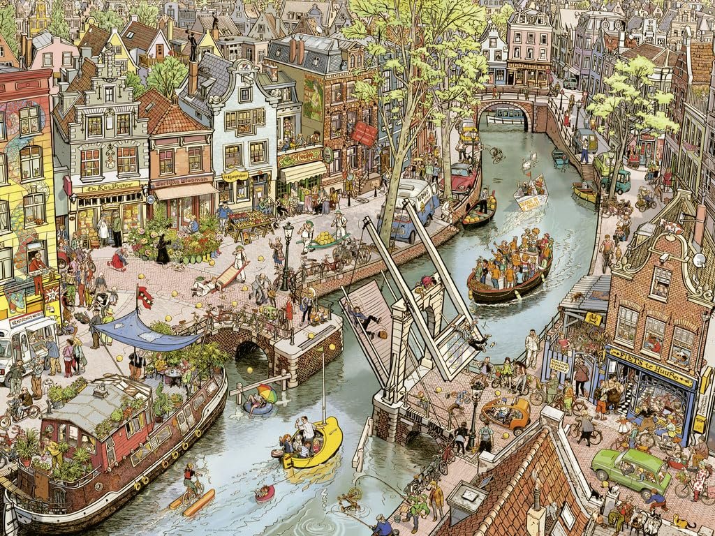 Пазл Heye Say Cheese! Gobel/Knorr Triangular, фото №3