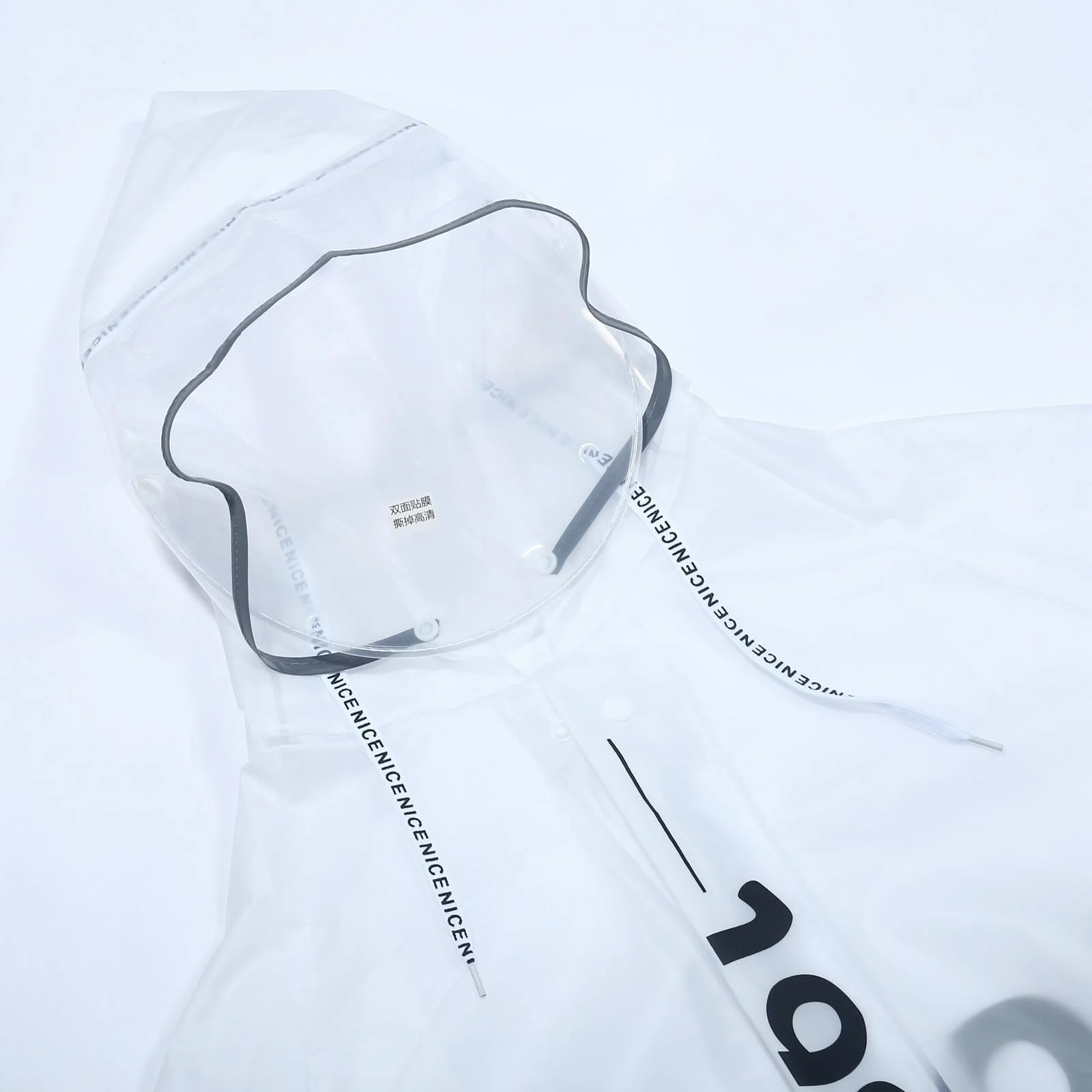 Багаторазовий водонепроникний дощовик-накидка Beokeuioe для хлопчиків, фото №7