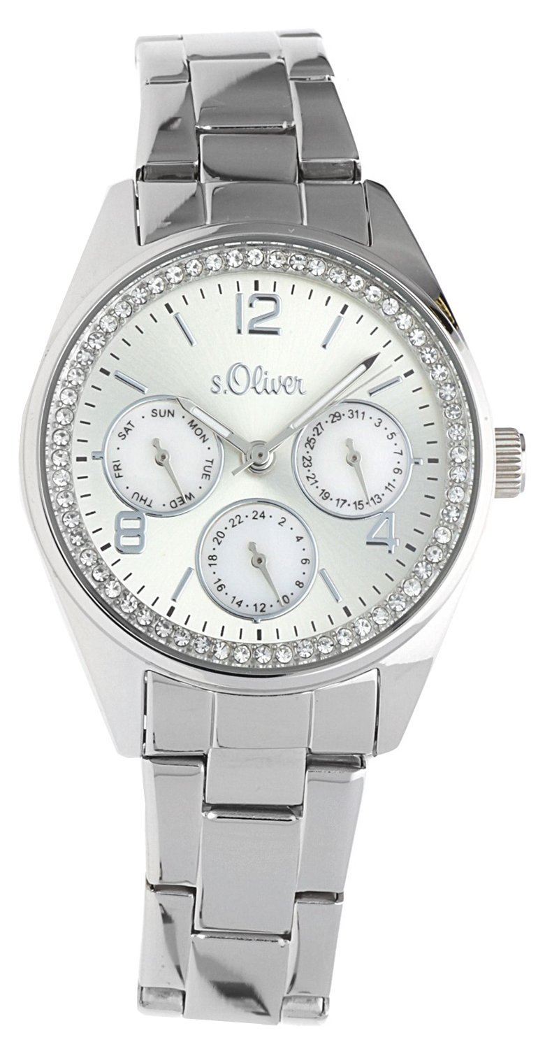 Часы s.Oliver Женские Аналоговые Кварцевые SO-3063-MM Нержавеющая сталь, фото №4 Часы s.Oliver Женские Аналоговые Кварцевые SO-3063-MM Нержавеющая сталь, фото №4